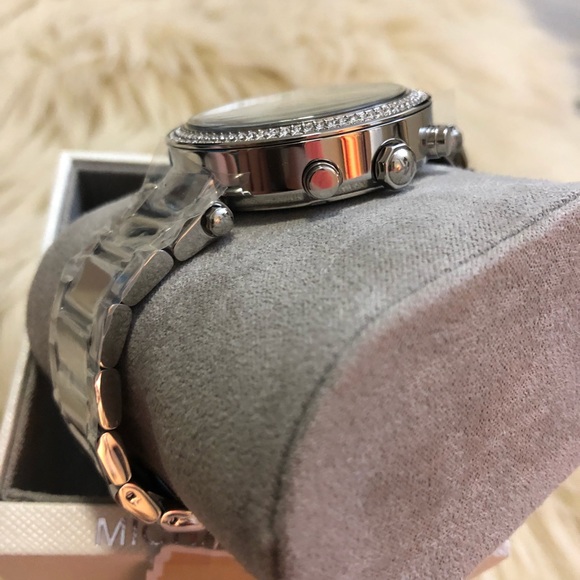 MICHAEL KORS Parker Silver-Tone Watch - Picture 7 of 8